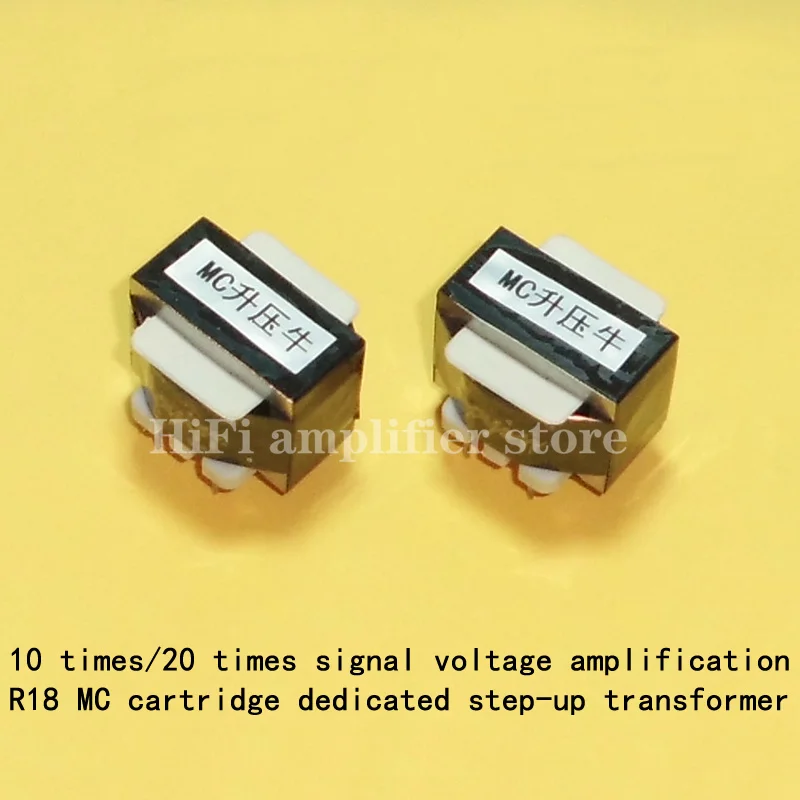 R18 moving coil MC step-up transformer, 20 times amplification step-up transformer, LP vinyl record player step-up