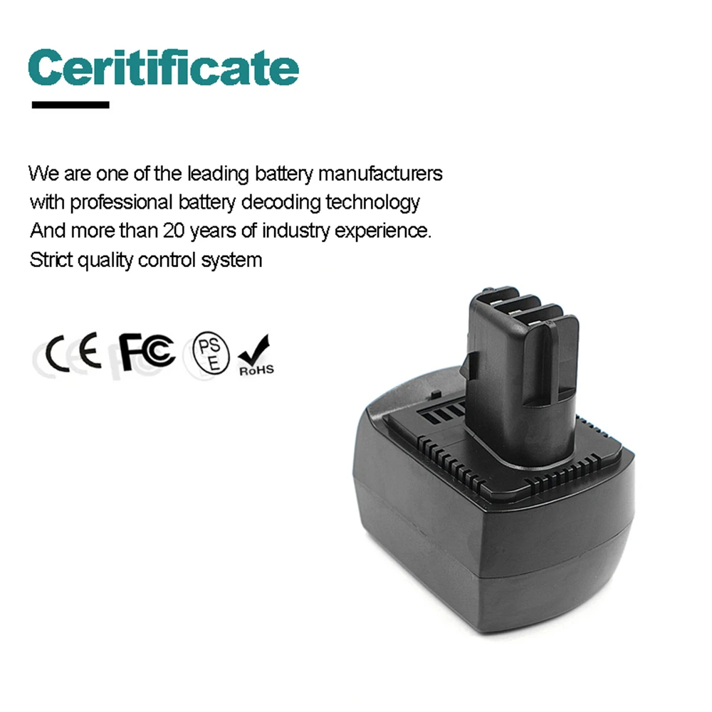 Аккумулятор BMAD BZ12SP для Metabo