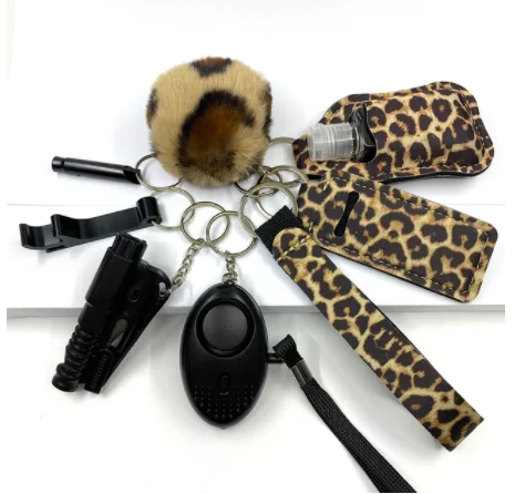 

Brass Knuckles Kit Self-Defense Bulk Accessories Personal Defensive Self Defense Keychain Set Women Personal Safety Survival