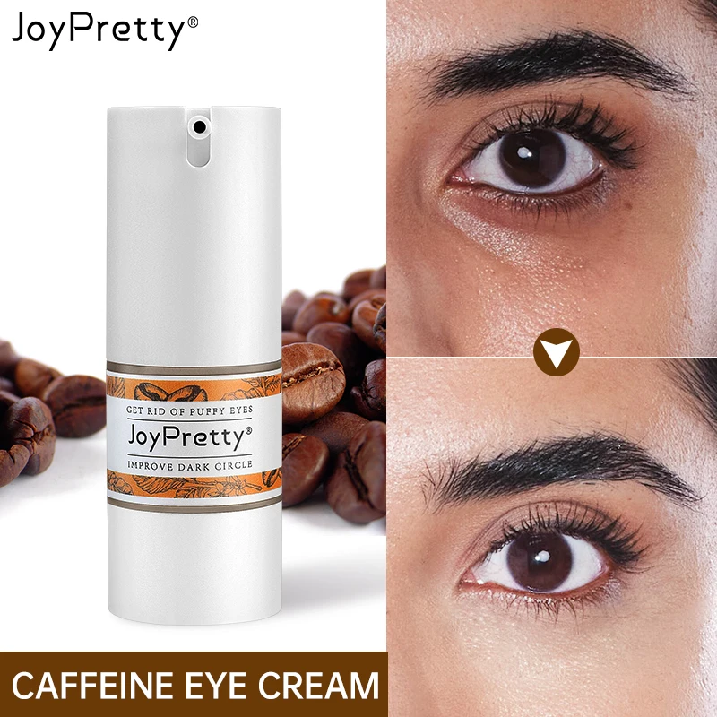 

JoyPrettyin кофеин против темных кругов под глазами, средство для удаления отечности, мешков под глазами, увлажняющий крем для ухода за кожей