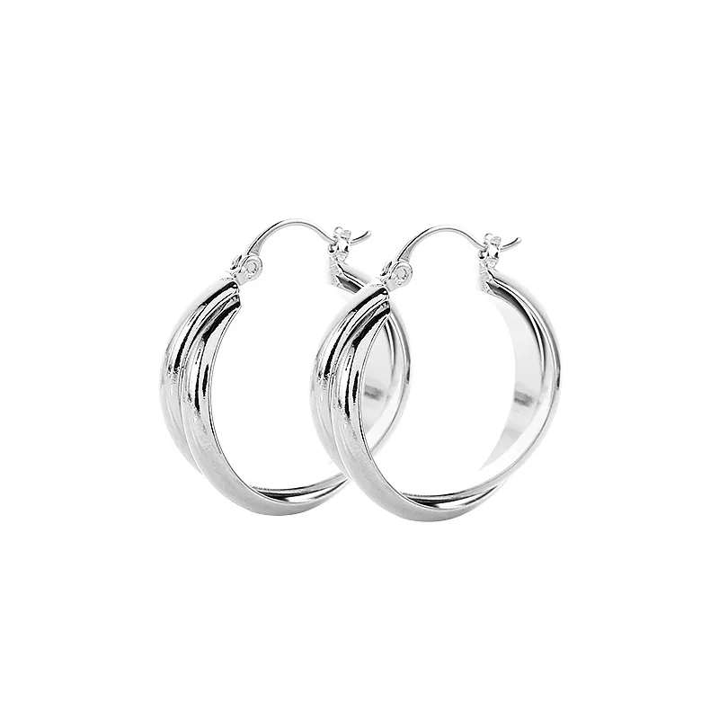 Fashion Jewelry Metal Hoop Earrings 2022 New Trend Vintage Temperament Hot Selling Gold Color For Celebration Gifts