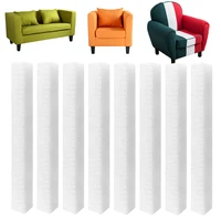 25pcs square non slip foam grips for couch slipcovers 25cm stretch sofa slipcover foam grips sofa grips anti slip