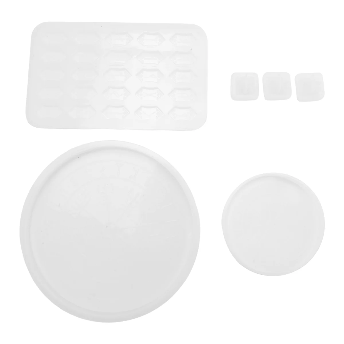 Форма для набора рун смоляная форма гадания силиконовая рунного компаса подноса