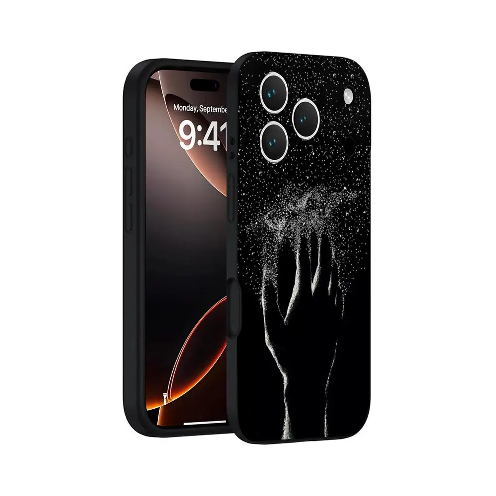 Фото Чехол B-Benson Boone для iPhone 17 16 15 14 13 12 11 Pro Max Plus Air Mini, мягкий, черный №5