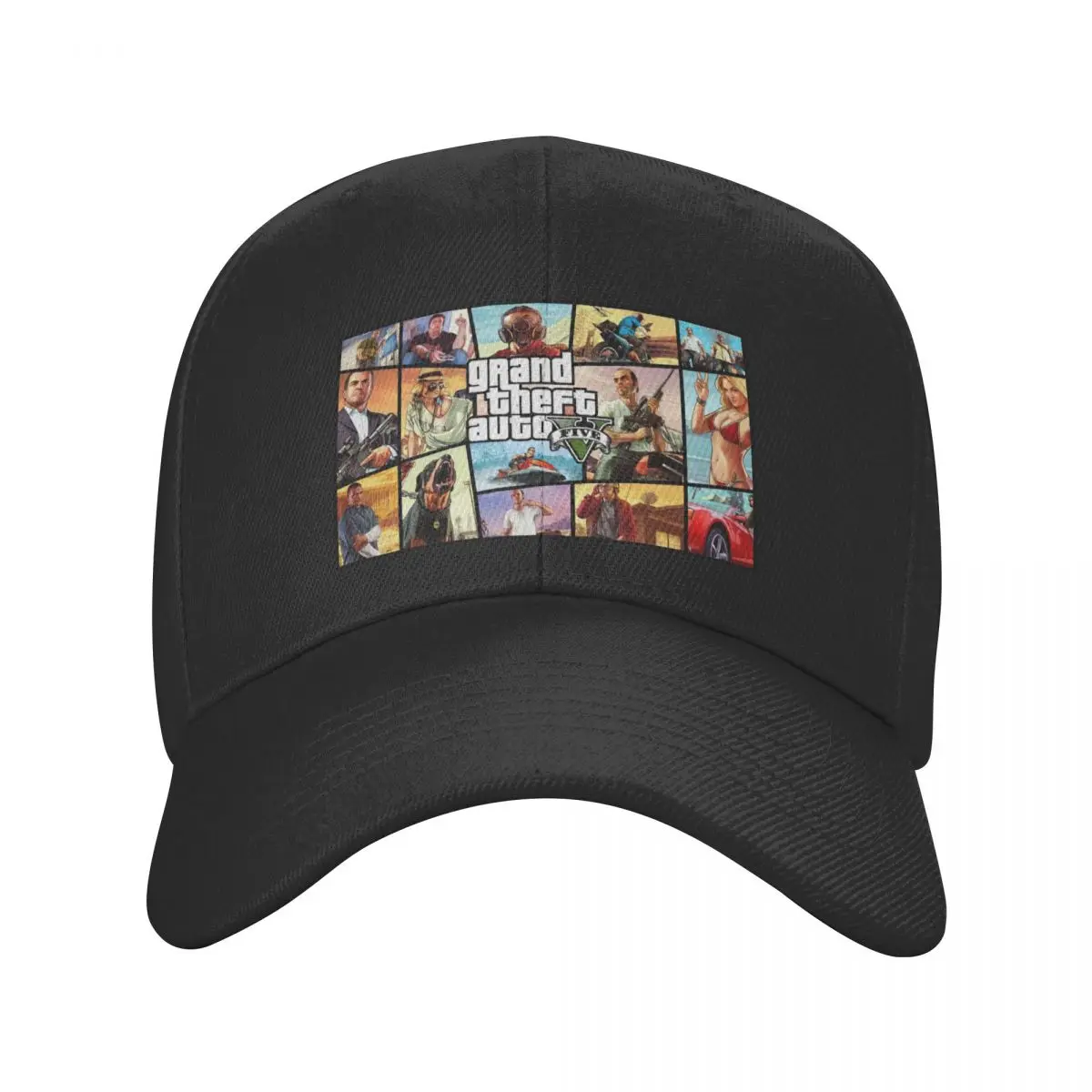 

Personalized Grand Theft Auto Baseball Cap Men Women Adjustable GTA Adventure Game Dad Hat Streetwear Spring Hats