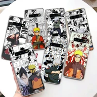anime naruto kakashi coque phone case for samsung galaxy s22 s21 s20 ultra fe s10 plus s10e s9 s8 s7 s6 edge lite soft cover