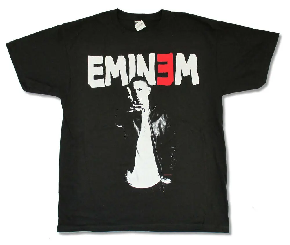 

Eminem Threshold Tour 2011 Black T Shirt New Rap Hip Hop Slim Shady