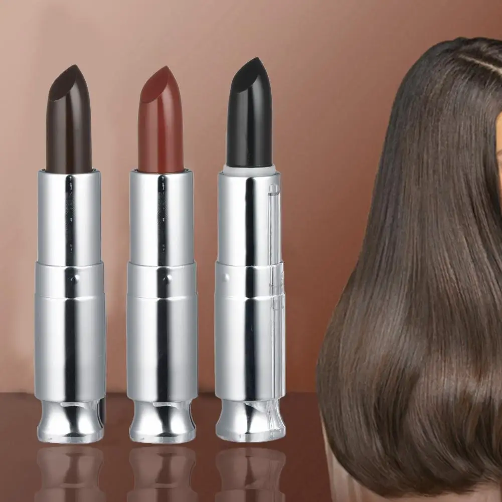Ing Pen Lipstick Shape Fast Staining Hair Dye Stick Washable One Time Hair Dye Instant Color Stick For Home