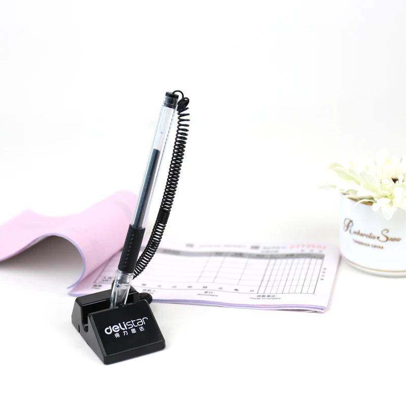 

Deli 10pcs Desk Pen 0.5mm Business Gel Pen Desktop Pen Bank Pen Office Supplies Stationery 6791