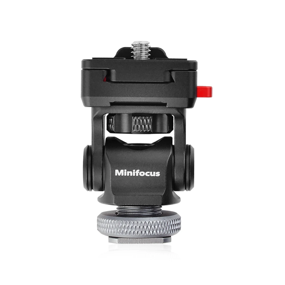 

Quick Release Field Monitor Mount Swivel & Tilt Adjustable Bracket Holder w NATO Clamp Hot Shoe for Camera 5" & 7" Monitor Light