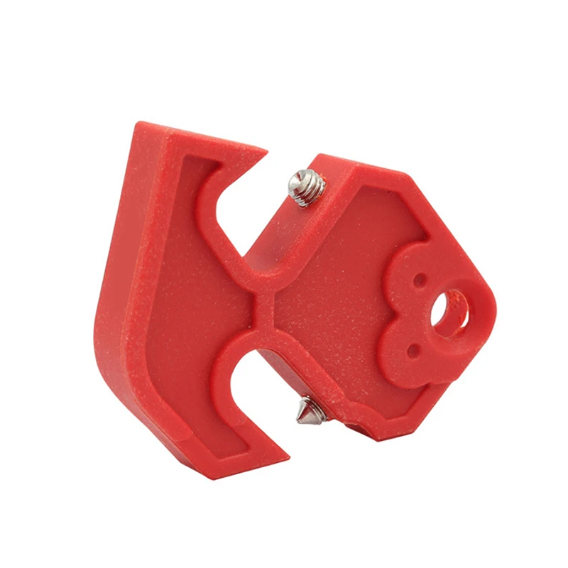 

Fish-shaped Universal Miniature Circuit Breaker Lockout MCB Double Jaws Isolation Appliance ELECTRICAL Power Blocked LOTO Lock