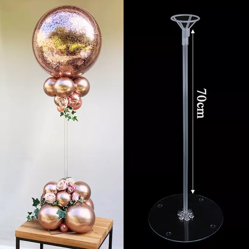 

35/70cm Birthday Party Decor Balloons Stand Wedding Table Balloon Holder Column Baloon Stick Globos Home Decoration Accessories