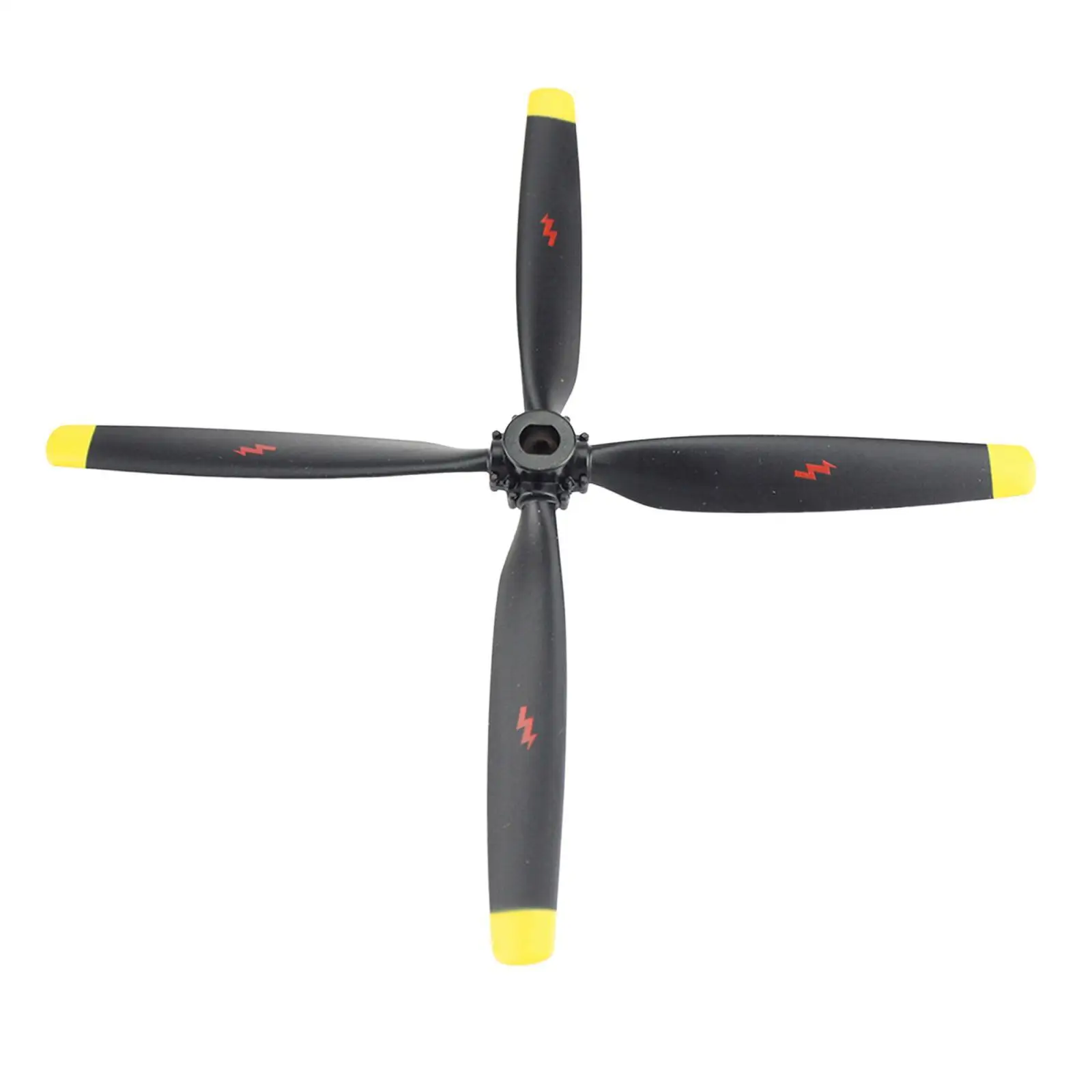 

Durable RC Airplane Propellers Accessory 4 Blade Replacement Low Noise Model RC Prop Spare Propeller Part Accs RC Plane