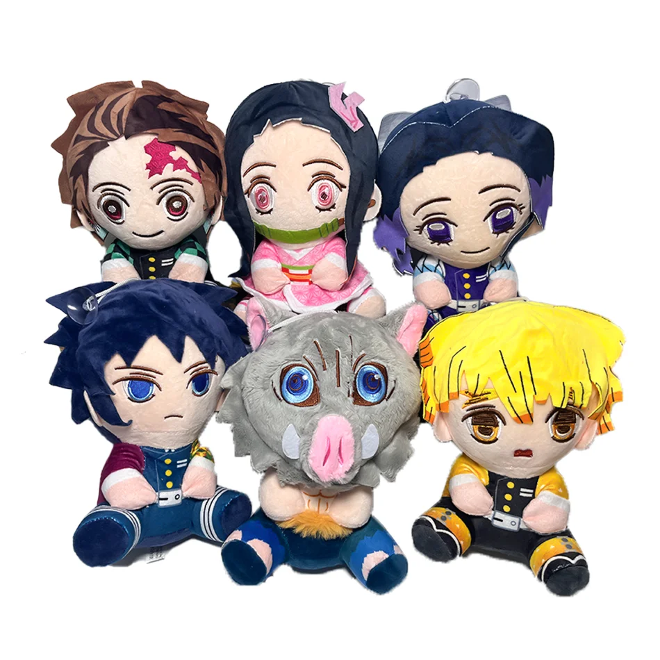 Аниме Demon Slayer Плюшевая Игрушка С Лезвием Дьявола Милая Кукла-охотник На Демонов