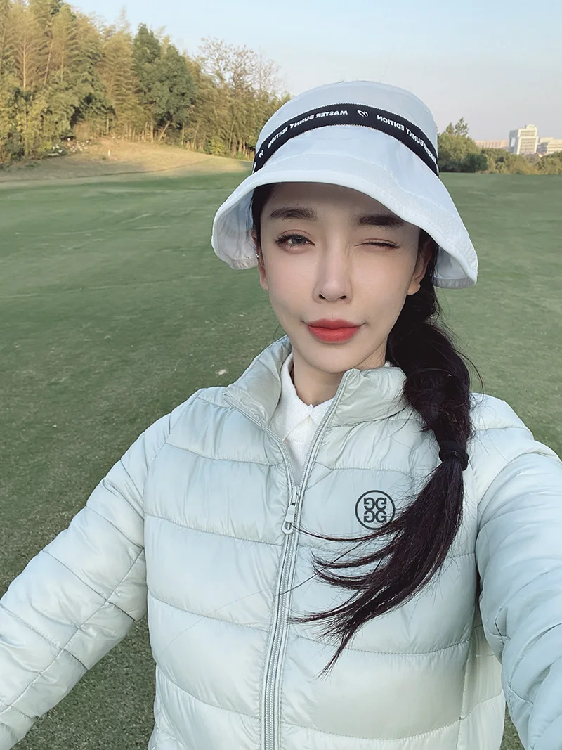 Winter Golf Clothing Women's Warm Down Jacket Slim And Lightweight Outdoor Sports Wind Proof Fashion High Quality Down Jacket