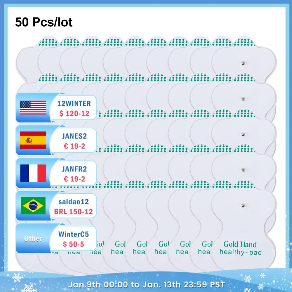 

50/20 шт., электростимулятор для мышц