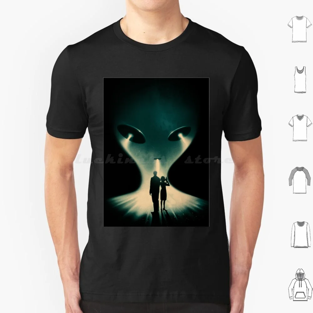 Футболка для мужчин женщин детей 6Xl X файлы НЛО космос