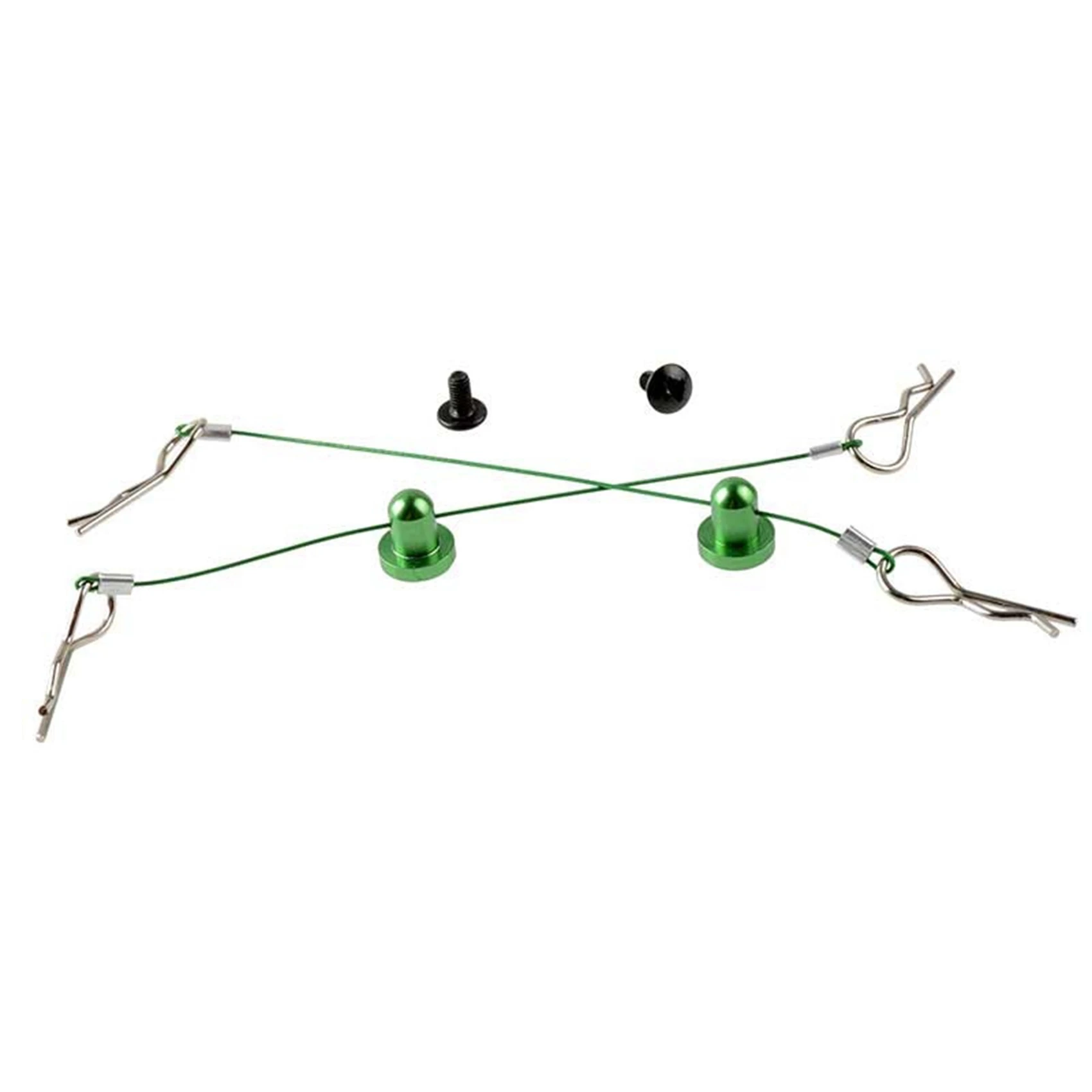 2 шт. зажим для проволоки с защитой от потери корпуса и винтовым фиксатором