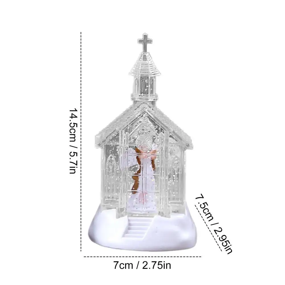 

Светящиеся церковные домики liilaimic