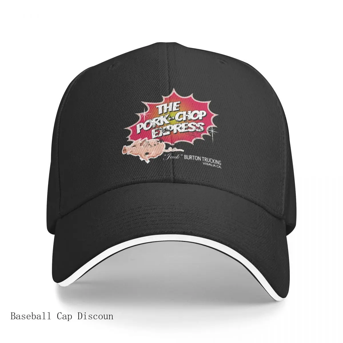 

Hot Pork Chop Express - Distressed Reddish/Yellow Variant Baseball Cap derby hat Caps Women's Beach Outlet Men's