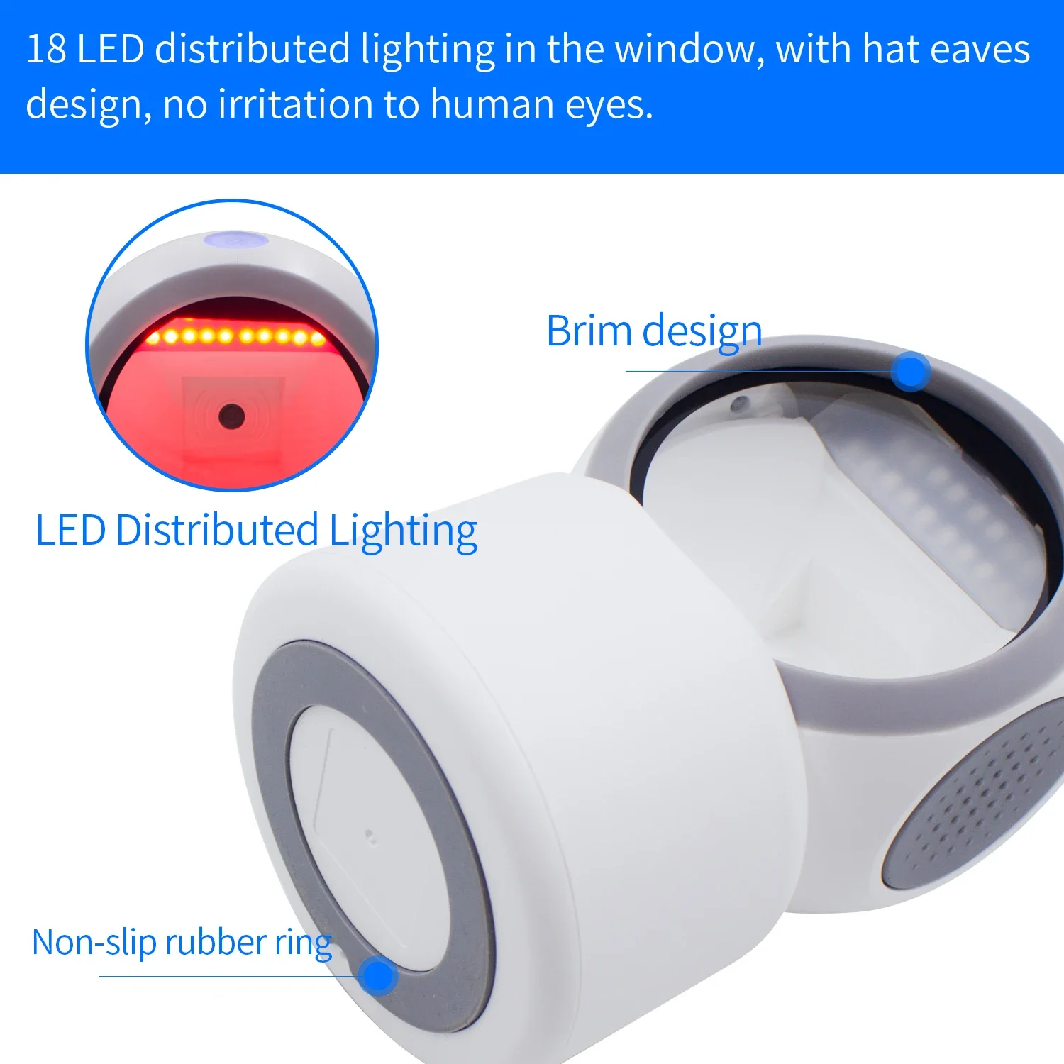 Symcode MJ-3300 Всенаправленный автоматический сканирующий настольный считыватель