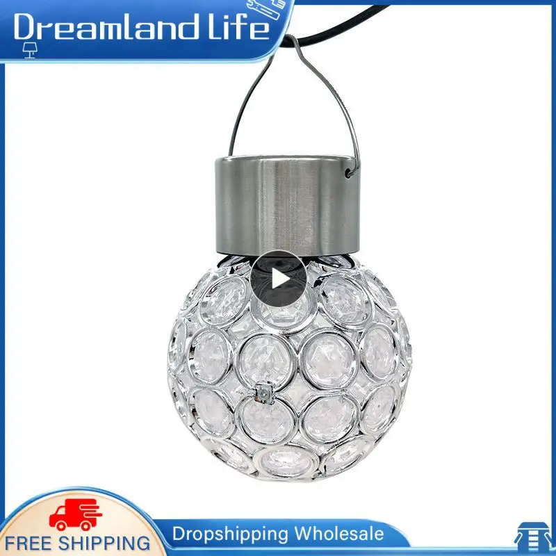 

Универсальное освещение для открытых помещений, праздничное освещение для внутреннего дворика, водонепроницаемая шаровая лампа, стильная и модная создает волшебную атмосферу, 1 ~ 10 шт.