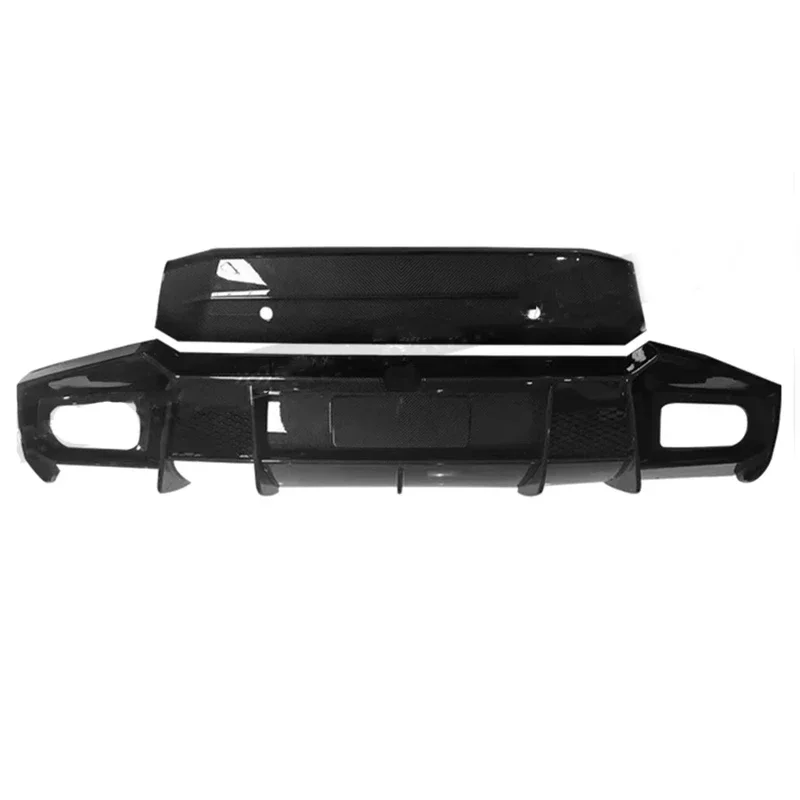 Для Lamborghini Huracán LP580 LP610 углеродное волокно автомобильный задний бампер диффузор