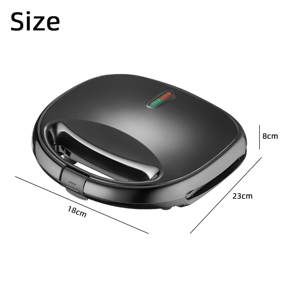 Электрическая сэндвич-машина 750 Вт 220 В машина для завтрака многофункциональная