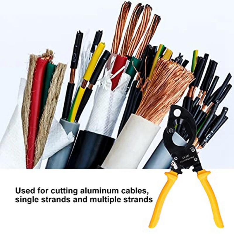 1 шт. Lk-240 плоскогубцы с храповым механизмом медные и алюминиевые ножницы для