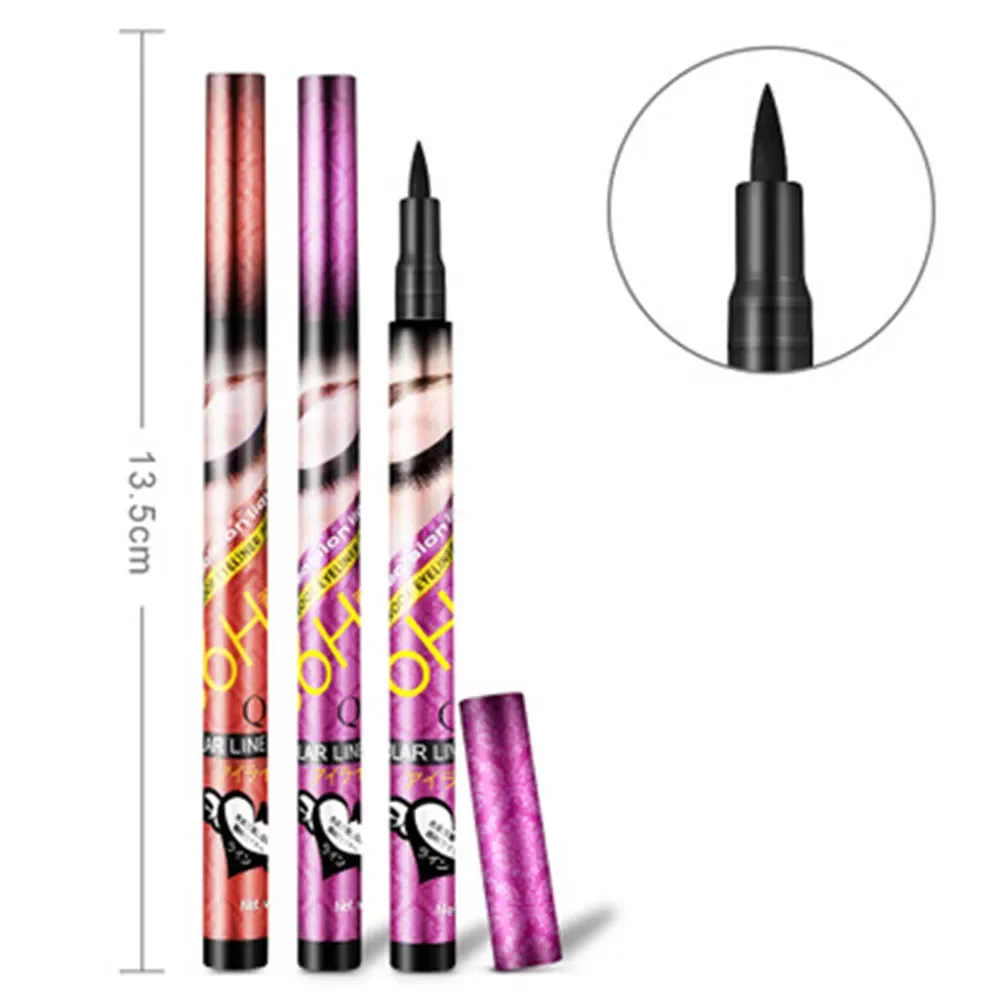 

NEW2023 PC Quick Dry Black Liquid Eyeliner Pencil No Blooming Waterproof Long Lasting Eye Liner Pen for Sexy Eyes Mother's