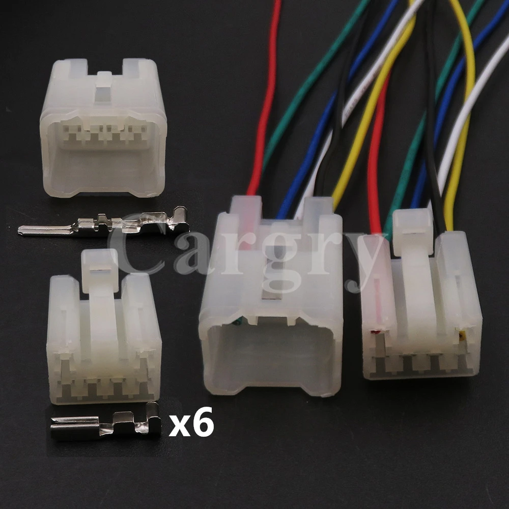 1 комплект 6P MG610152 7122-1360 7123-1360 Автомобильный штекер, гнездо проводки, гнездо, разъем для модификации автомобильного аудио
