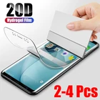 Гидрогелевая пленка 2-4 шт. для Samsung S22 S21 S20 S10 S8 S9 Plus Note 20 10 9 S21 Ultra 5G A52 A12 A32 A51 A72 A71, защита экрана