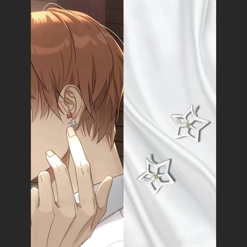 

Anime Earrings Light and Night Jesse Dangles Ear Ring Cosplay Prop