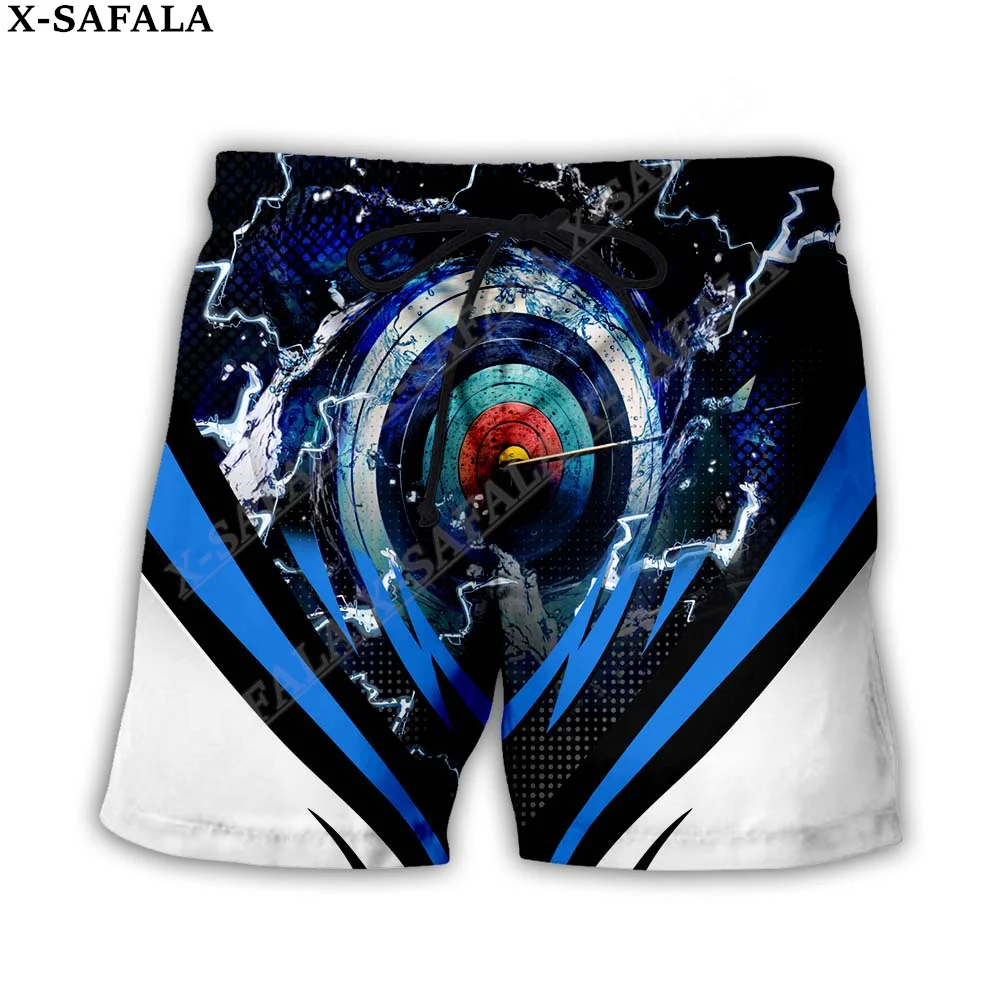 

Шорты мужские спортивные с 3D принтом, уличная одежда с эластичным поясом, повседневные пляжные в стиле Харадзюку, шнурок-2, для стрельбы из л...