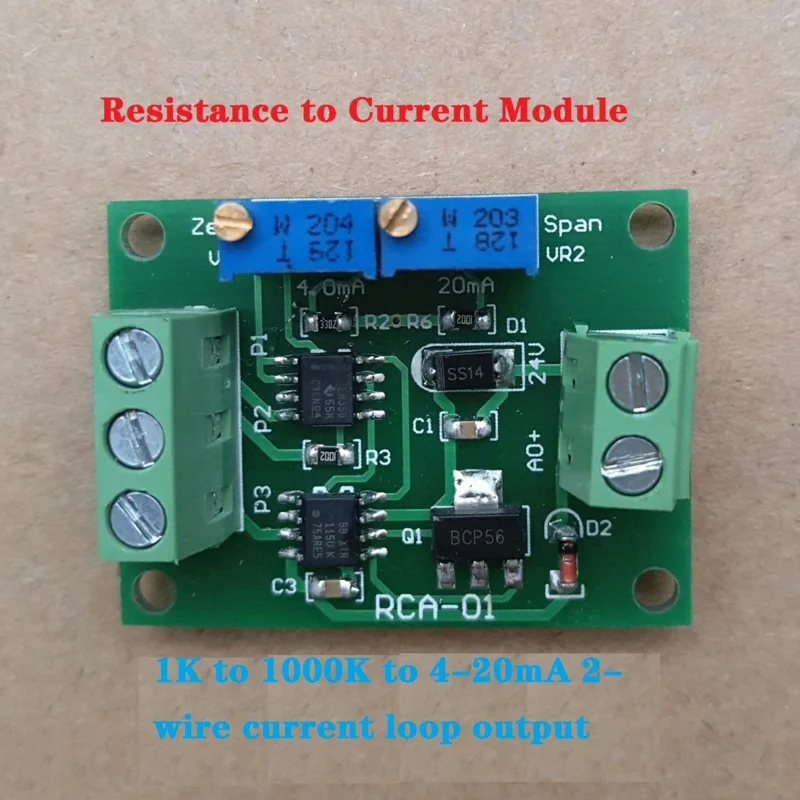 

Модуль сигнала тока XTR115 Occurs 4-20mA