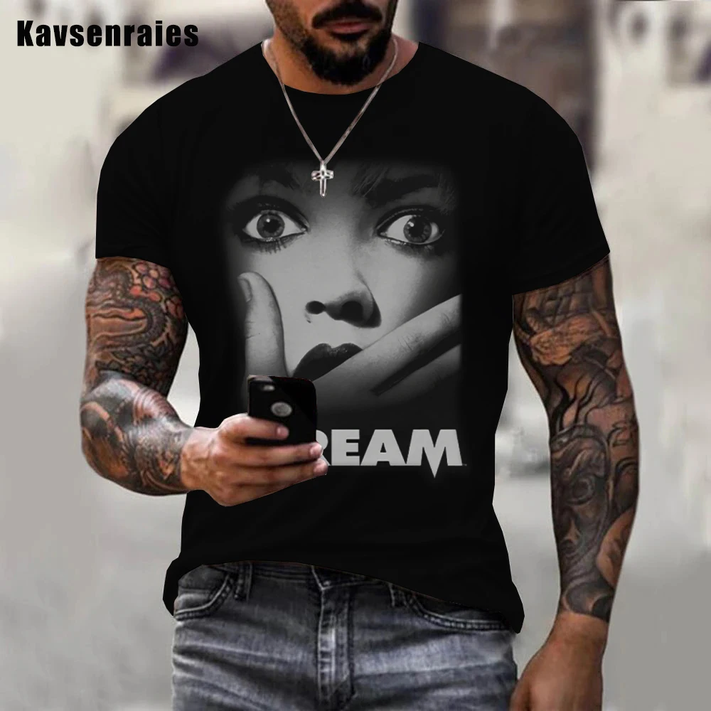 

Thriller Movie 3D Printed Men'S T-Shirt Summer Fashion Casual T-Shirt High-Quality Harajuku Streetwear Oversized O-Neck T-Shirt