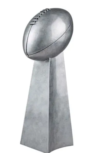 custom baseball fantasy football CHAMPIONS trophy any LOGO can engraved 24cm | Figurines &amp Miniatures