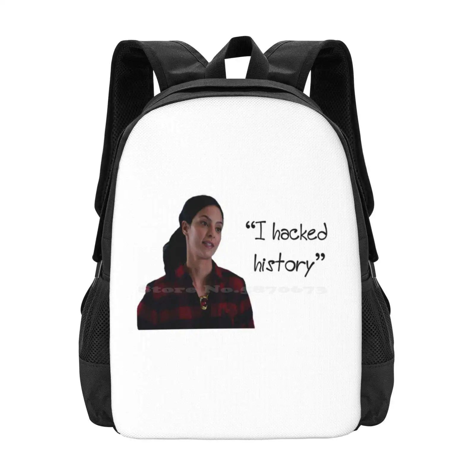 Я взломанная история шаблон дизайн рюкзак школьные сумки Zari Tomaz Tala Ashe легенды завтра Dctv легенды Вселенная Arrowverse