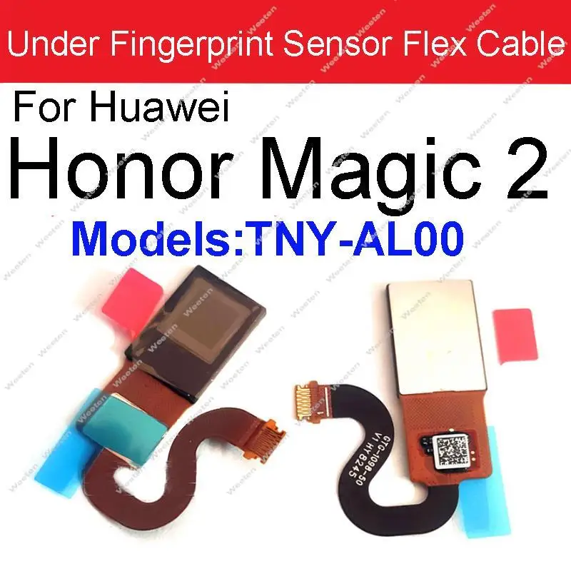 For Huawei Honor Magic 2 TNY-AL00 Under Screen FingerPoint Touch Scanner Sensor Flex Cable Parts