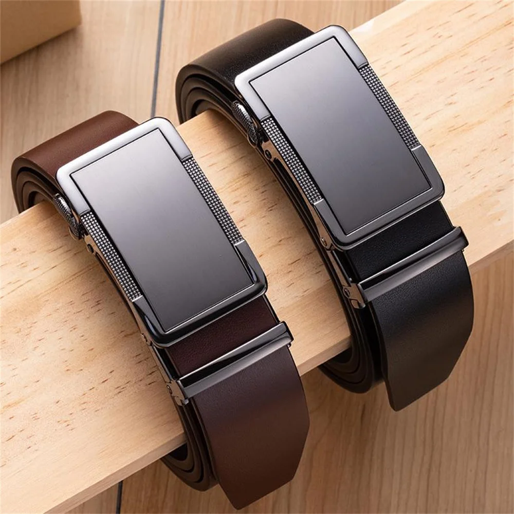 

3cm x120cm Vintage Genuine Leather Business Leisure Men Belt Handmade Top Layer Cowhide Jeans Belt