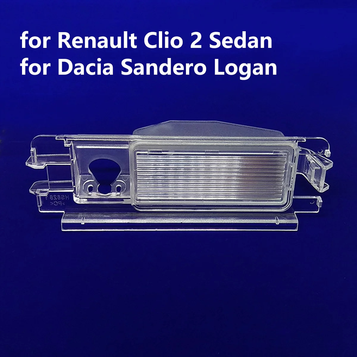 Корпус освещения номерного знака автомобиля, кронштейн камеры заднего вида для Renault Clio 2, седан для Dacia Sandero Stepway Logan