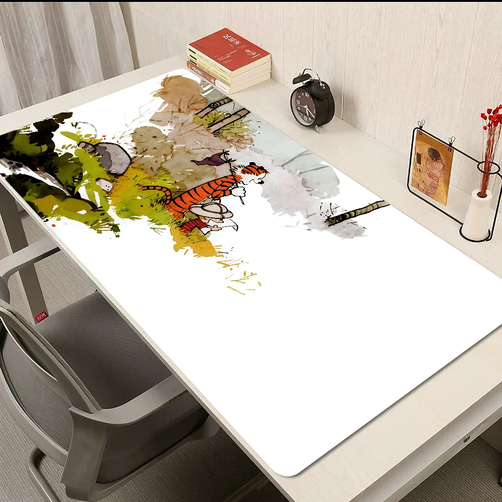 Comic C-Calvin And H-Hobbes Mousepad New Arrivals Large Gaming L XL XXL Gamer Mouse Pad Size For Keyboards Mat