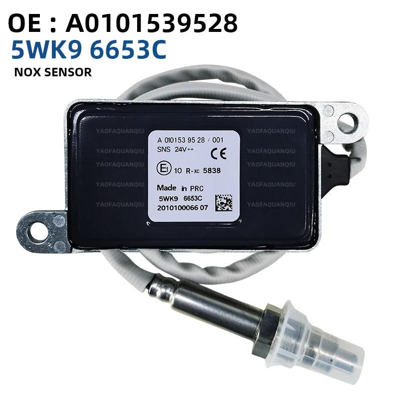 

A0101539528 5WK96653C New NOX Sensor fit For Mercedes-Benz Actros MP4 EURO6 Truck 24V NO# 5WK9 6653C A 010 153 95 28 0101539528
