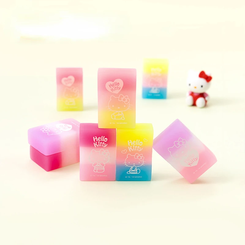 

Kawaii Sanrios Eraser Wholesale Cartoon Kuromi My Melody HelloKittys Cinnamoroll Carton Eraser Kids Prize Student Gift