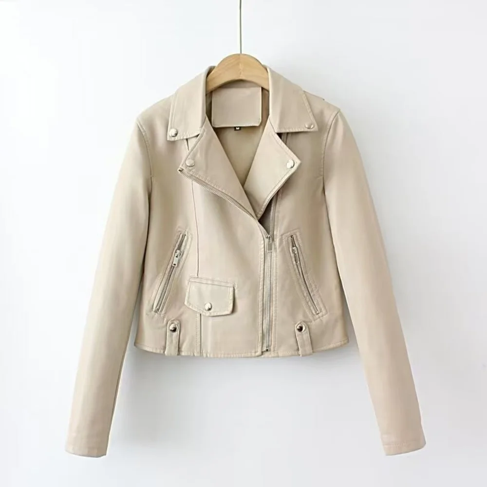 Осень/зима 2023 новая модная женская одежда откидной воротник длинный рукав