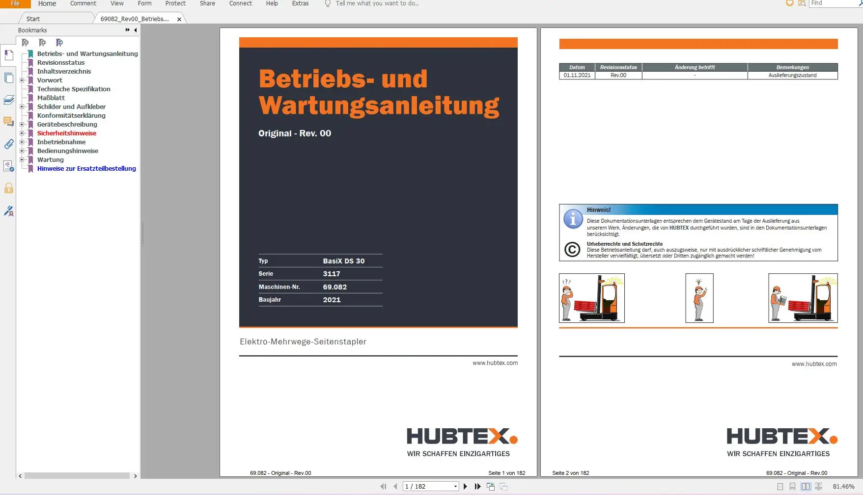 Hubtex Forklift 4.1 GB PDF German Updated 2021 Service and Part Manual DVD