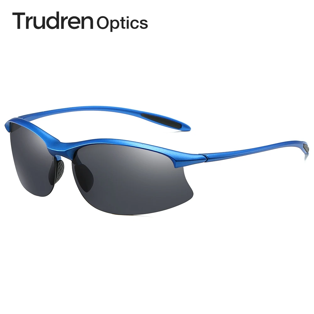 

Trudren Ultra Light TR-90 Polarized Sunglasses Women Half Rim Sport Wrap Sun Glasses for Men Fishing Sunglass Gafas De Sol 2468