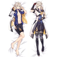 anime game genshin impact dakimakura albedo klee cosplay hugging body pillow cover otaku diy custom life size bedding pillowcase