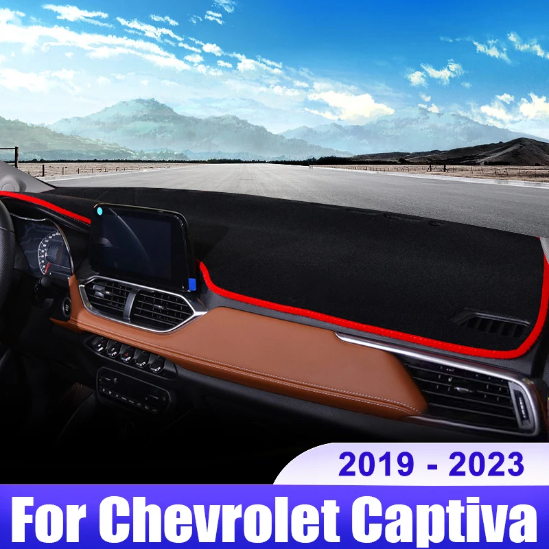 

For Chevrolet Captiva 2019 2020 2021 2022 2023 Car Dashboard Cover Dash Mat Sun Shade Non-slip Pad Accessories