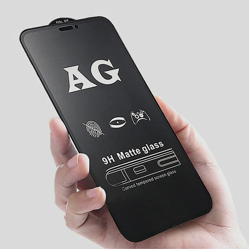 

Матовое закаленное стекло для IPhone 13 Pro XS MAX X XR 7 8 6s Plus 12 13 Mini, Защита экрана для IPhone 11 11Pro Max 12 12ProMax